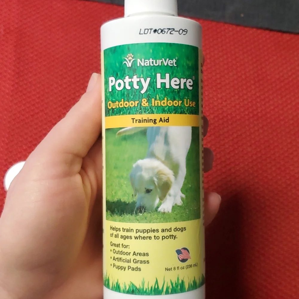 NaturVet Potty Here Training Aid for dogs 🐕 😄